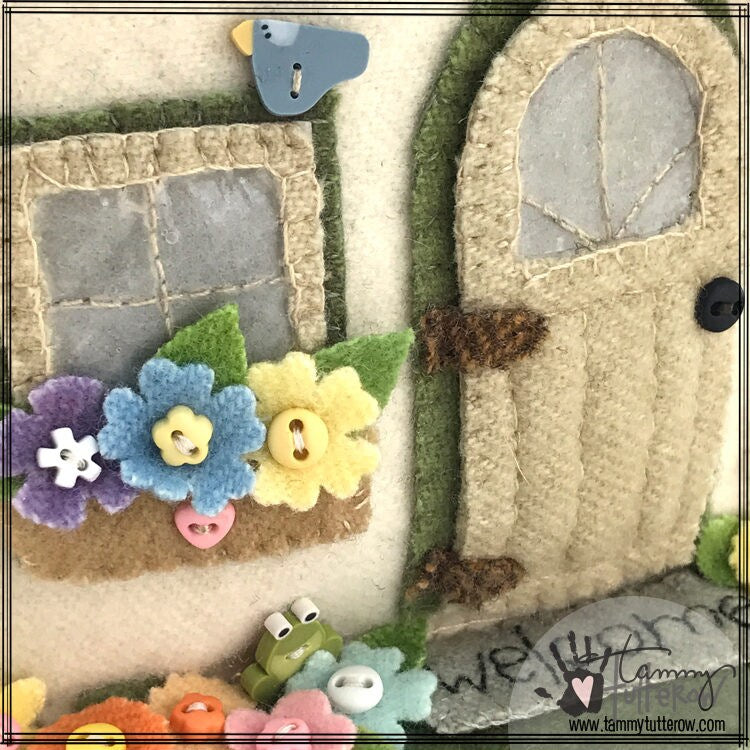 Storybook Cottage Pincushion Pattern *Download*