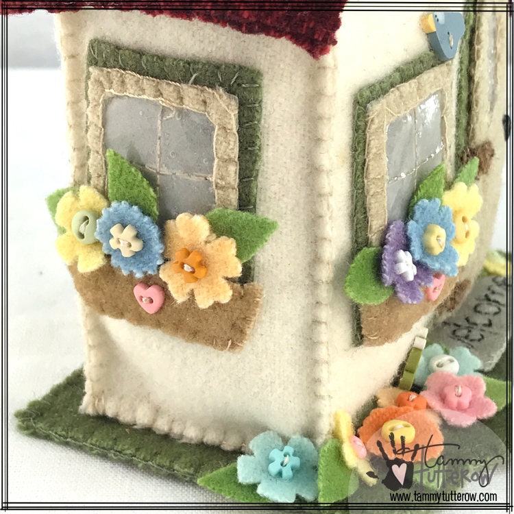 Storybook Cottage Pincushion Pattern *Download*