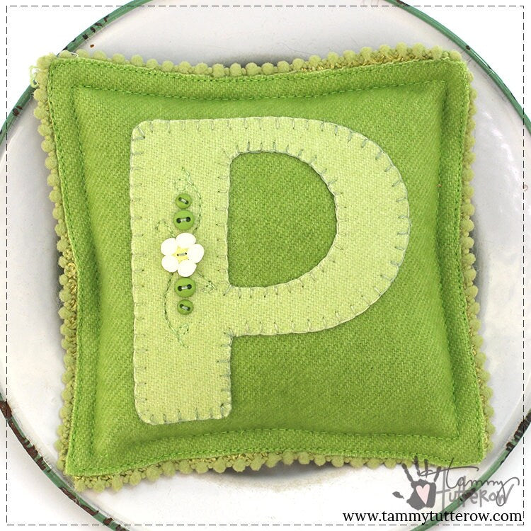 Button Block Appliqué Alphabet *Download*