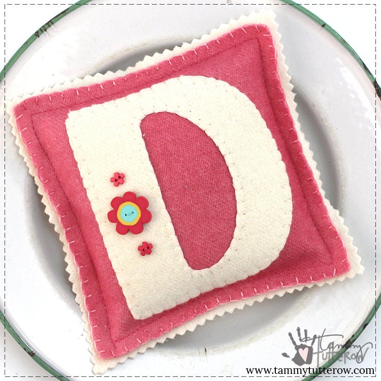 Button Block Appliqué Alphabet *Download*