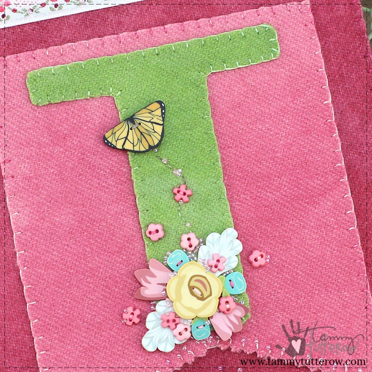 Button Block Appliqué Alphabet *Download*