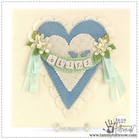 Heartfelt: Bliss Wool Appliqué Pattern *Download*